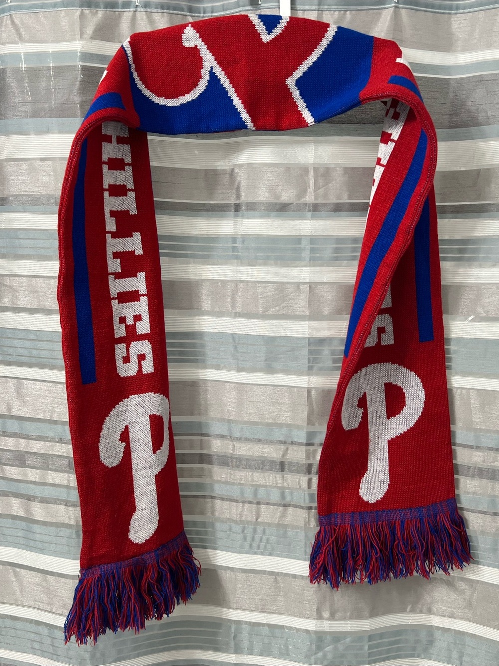 FOCO Philadelphia Phillies MLB Team Logo Scarf